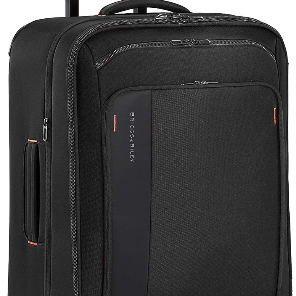 Briggs & Riley ZDX Luggage, Black, Checked-Medium 26-Inch